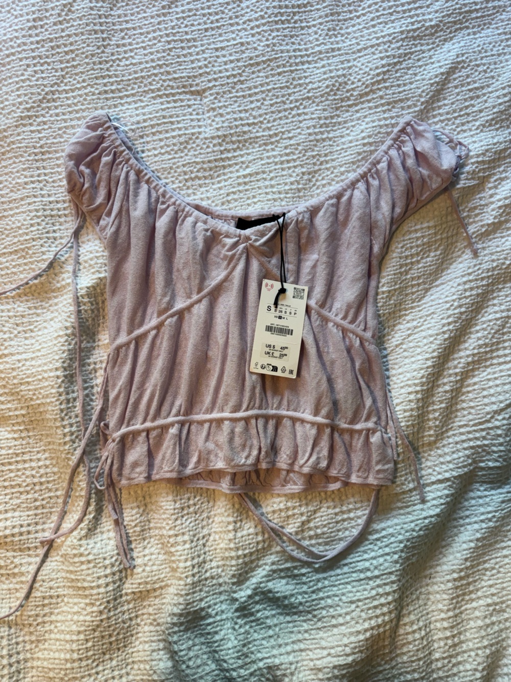 Zara Romantic Tie Top! - Picture 6 of 6
